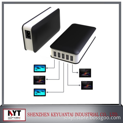 New design popular 2014 5 Port sun power mobile phone charger